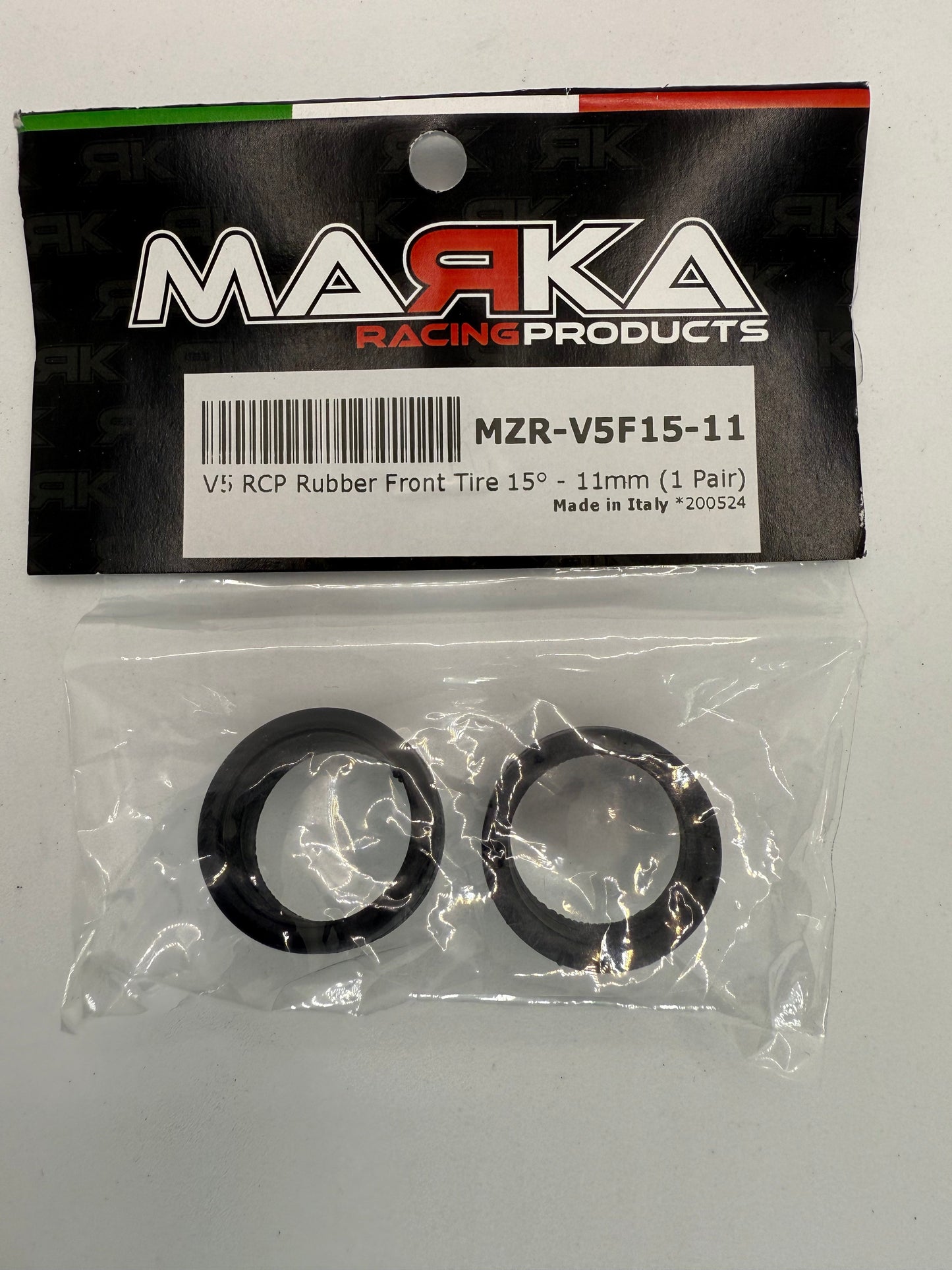 Marka V5 Mini-Z RCP Rubber Front Tire 20 degree Soft (1 Pair)