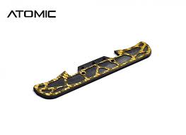 Atomic Racing Wide Aluminum & Carbon Bumper (Golden)