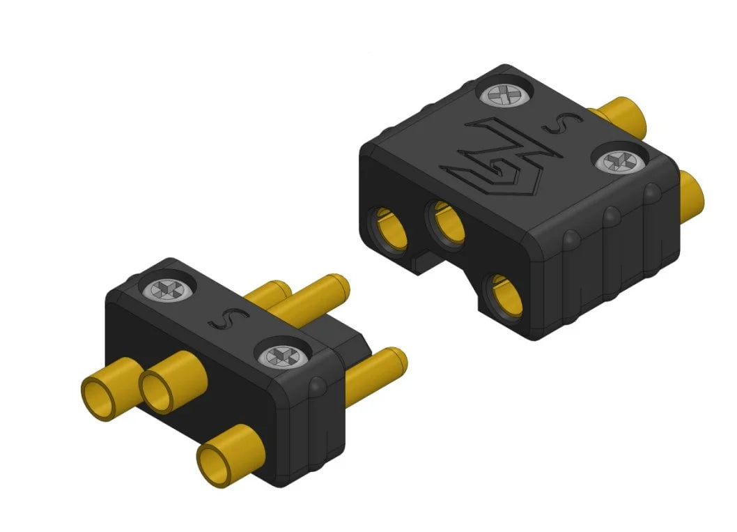 GL-CR-20 Connector, 3 Pin Micro, Male/Female