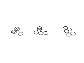 2 x 4 shim set (0.1 /0.2 / 0.3mm)