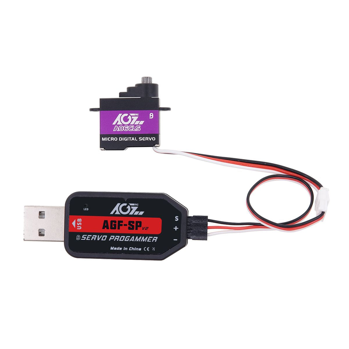 SPV2 PROGRAMMER, AFGRC's USB, servo programmer