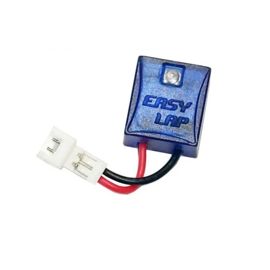 EasyLap Micro Transponder with Blue Case, Power Wire and Connectors