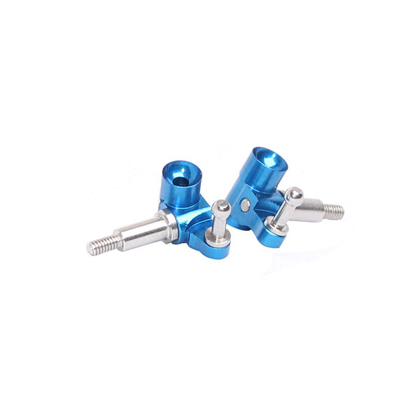 NX-271-B Nexx Racing Aluminum Knuckle Set For V-LINE with 3mm Shaft (BLUE)