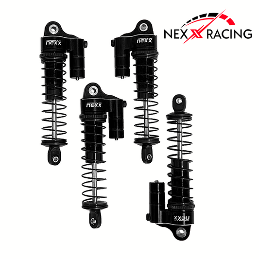 NX-466 Nexx Racing 65mm Reservoir shocks (4pcs) for 1/18 Mini LMT