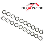 NXUSA-EVO-416-2 Nexx Racing’s “JUD” Flange Rings for EVO Mesh Rims (20pcs)
