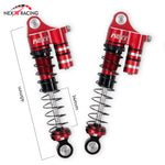 Nexx Racing NX-417 45mm Reservoir Shocks (4pcs) for 1/24 RC Crawler FMS FCX24/ FCX18 Hummer EV