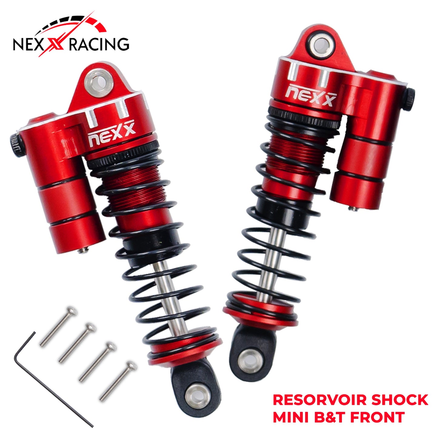 NX-427 Nexx Racing Front Reservoir shock (2pcs) for Min-T& Min-B