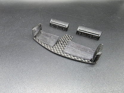 Sleek RC Carbon Fiber Front Wing for Reflex FX28 1/28 F1