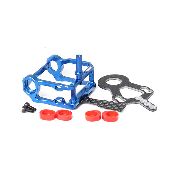 NX-262-B NEXX Racing Mini-Z 2WD MR015/02/03 LCG 98-102mm Alu 7075 Bracelet Round Motor Mount (BLUE)