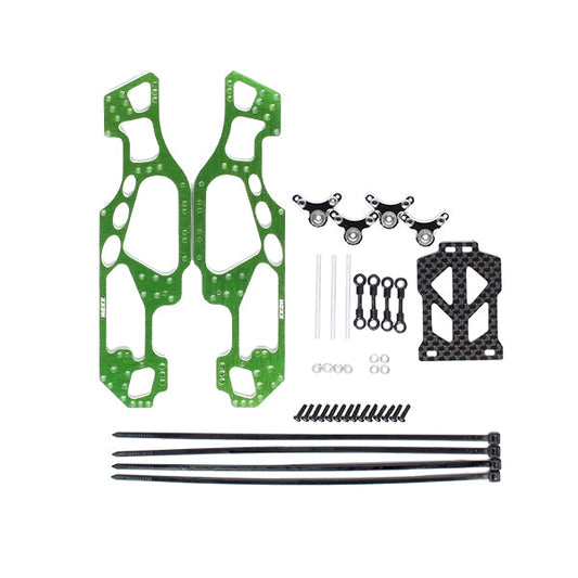 NX-292-GR Nexx Racing Madbull Cantilever Suspension Alu Chassis (GREEN)