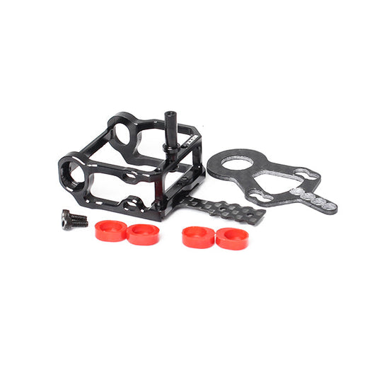 NX-262-BL NEXX Racing Mini-Z 2WD MR015/02/03 LCG 98-102mm Alu 7075 Bracelet Round Motor Mount (BLACK)