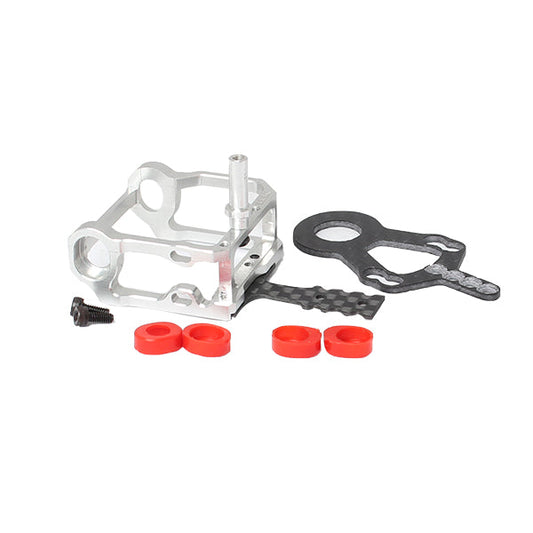 NX-262-S NEXX Racing Mini-Z 2WD MR015/02/03 LCG 98-102mm Alu 7075 Bracelet Round Motor Mount (SILVER)