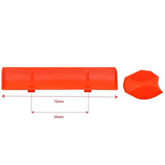 NX-294-O Nexx Racing Plastic Spoiler Set (Neon Orange)