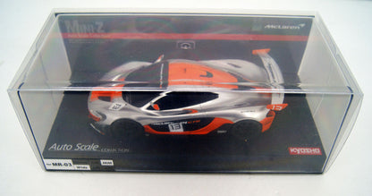 PRE-Owned, Mclaren, P1 GTR, Mini-Z, #13 Silver/Orange
