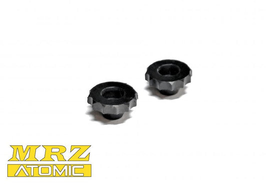 Atomic Racing MRZ Optional Delrin Side Spring Adjuster (2mm Shorter)