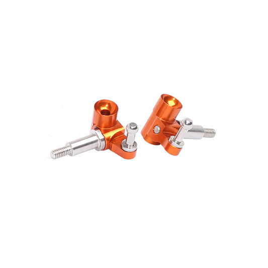 NX-271-O Nexx Racing Aluminum Knuckle Set For V-LINE with 3mm Shaft (ORANGE)