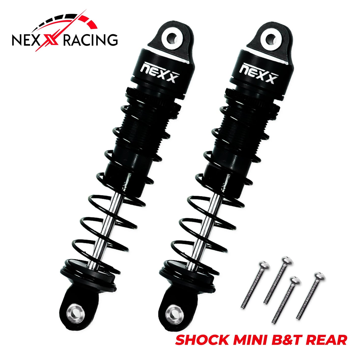 NX-430 Nexx Racing Rear Oil shock  (2pcs) for Min-T& Min-B