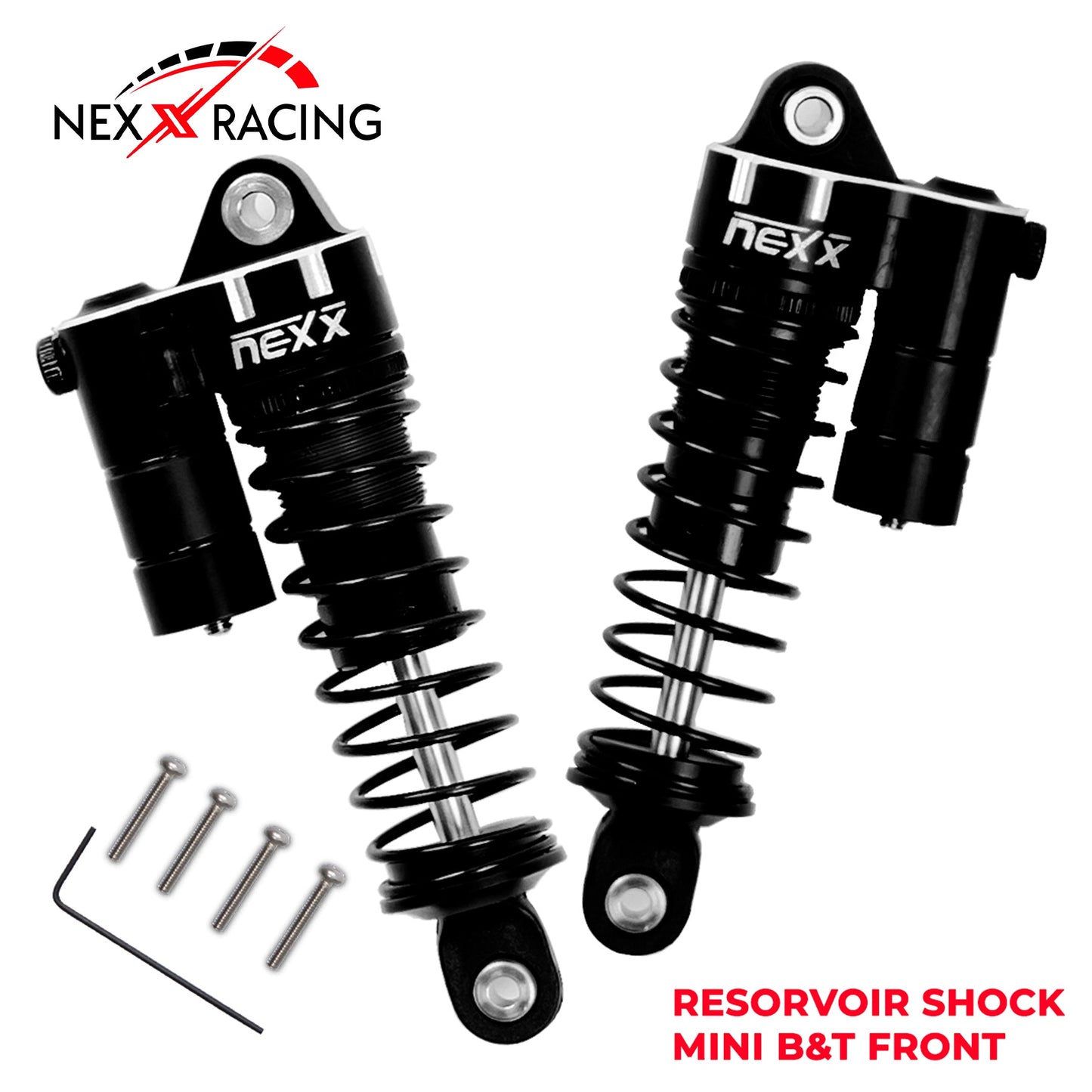 NX-427 Nexx Racing Front Reservoir shock (2pcs) for Min-T& Min-B