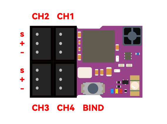 MXO Racing Micro 4CH Receiver Spektrum DSM/DSM2 Receiver - available with or without built-in transponder