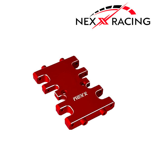 NX-407-Nexx Racing Aluminum 7075 Center Skid Plate  CNC Machined For AX24