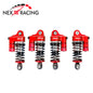 NX-471 Nexx Racing Reservoir Shocks (4pcs) for Losi 1/12 Nascar