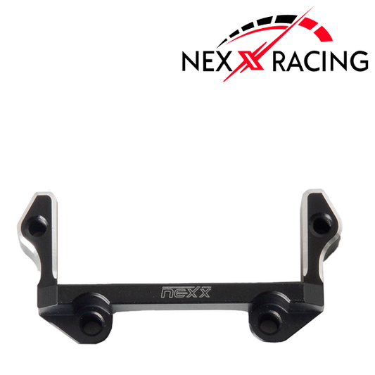 NX-369-BL SERVO MOUNT ALU 7075 T6 FOR FMS FCX24 ( MAX SMASHER AND POWER WAGON)