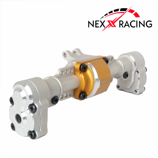 NX-360-S REAR HOUSING ALU 7075 T6  FOR FMS FCX24 ( MAX SMASHER AND POWER WAGON)