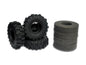 GK-010 Nexx Racing Gekko 1.0″ Rubber Mud-Terrain Tires (Medium) for 1/24 RC Crawler Car