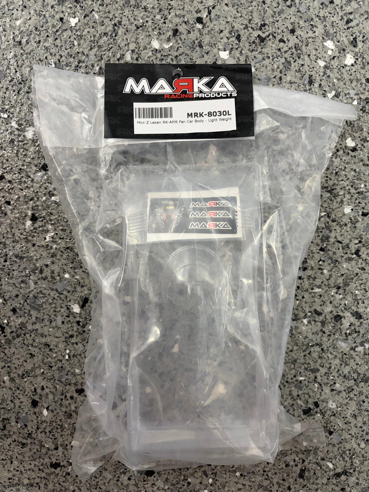 MARKA RACING MINI-Z LEXAN RK-AMR PAN CAR BODY