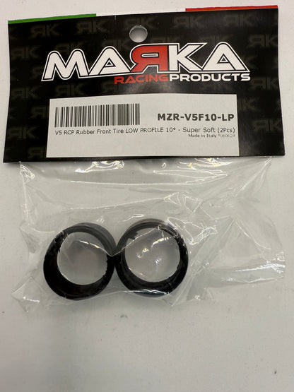 Marka V5 Mini-Z RCP Rubber Front Tire 20 degree Soft (1 Pair)