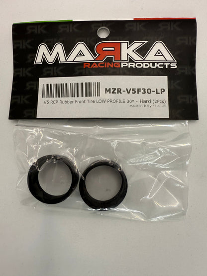 Marka V5 Mini-Z RCP Rubber Front Tire 20 degree Soft (1 Pair)