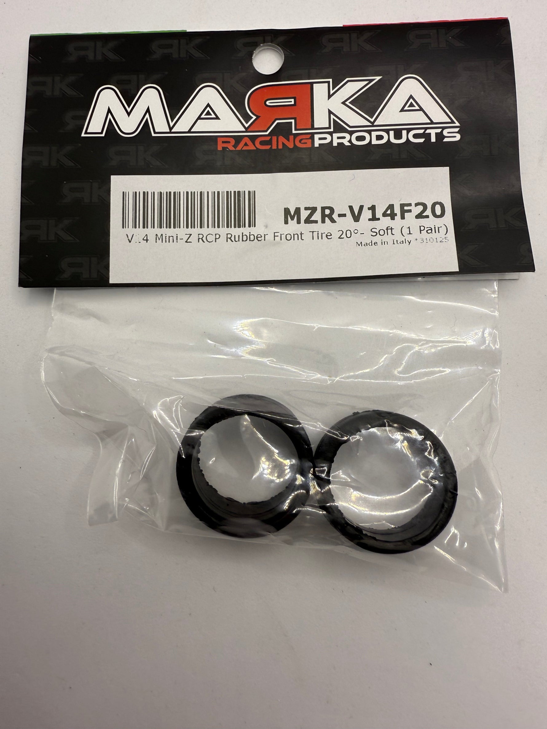 Marka V14 Front Tires 05, 10, 15, 20, 25 8.5mm Normal Height, 8.5mm Low Profile and 11mm