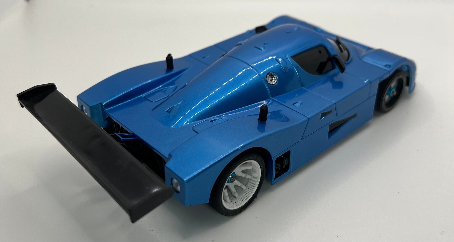 Silver Horse RC Mbz Sauber Blue LM 102mm Painted Body - Coruscant Sky