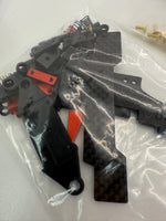 Price Drop! MWX 102mm pre owned chassis V1 with all upgrade parts for V2 conversion, brass chassis