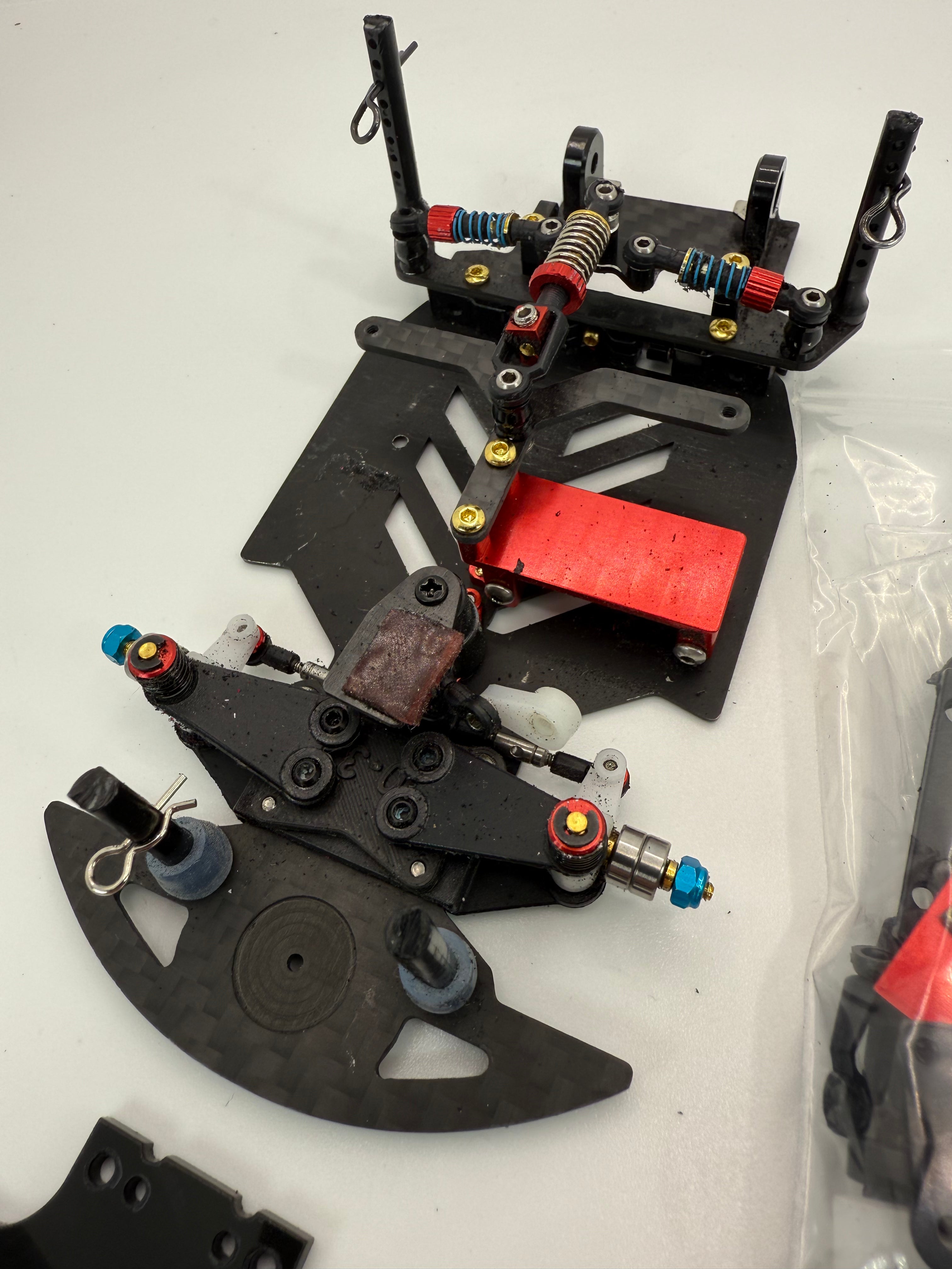 Price Drop! MWX 98mm Pre owned chassis, steel chassis and lots of spare parts