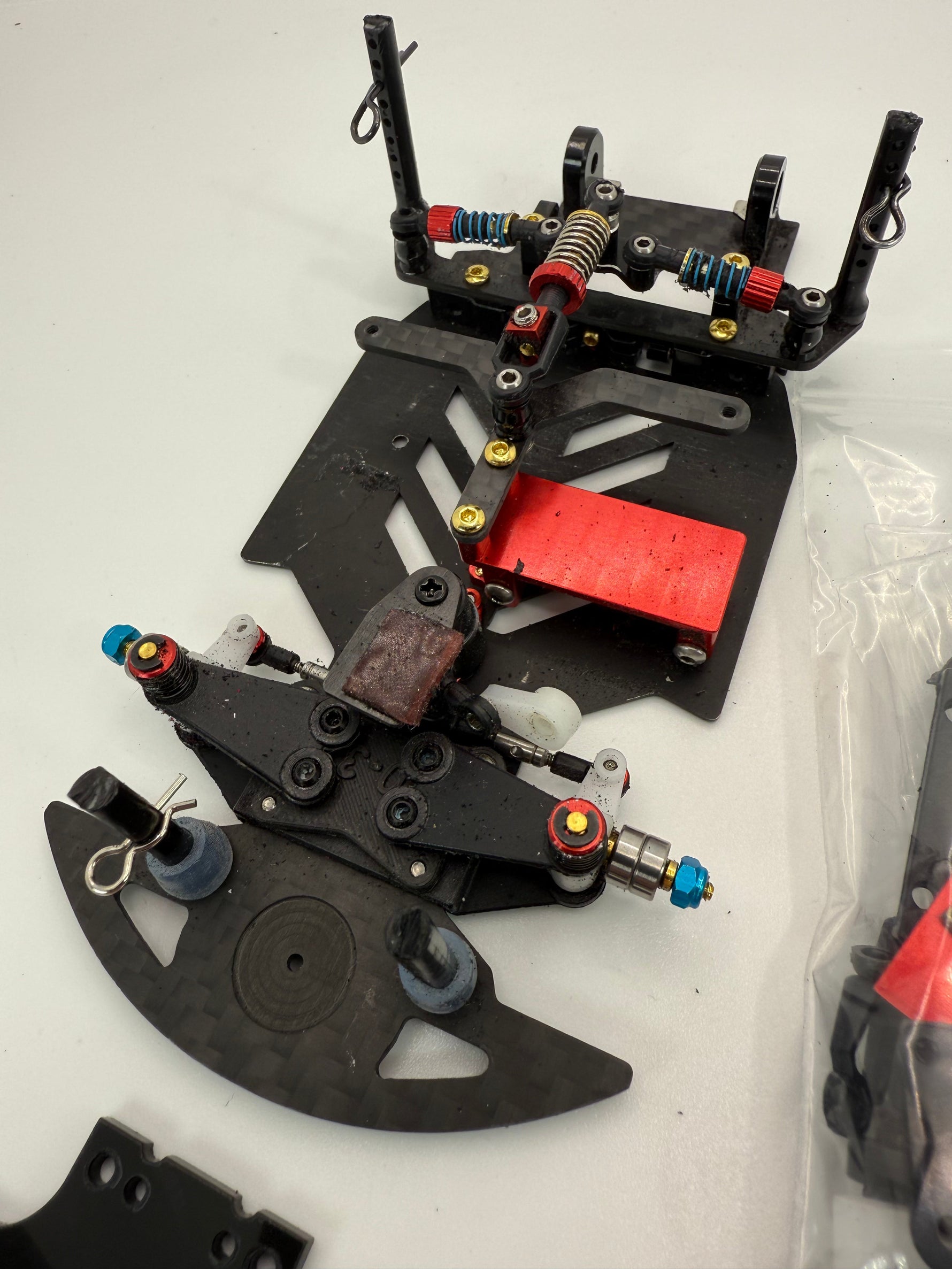 Price Drop! MWX 98mm Pre owned chassis, steel chassis and lots of spare parts