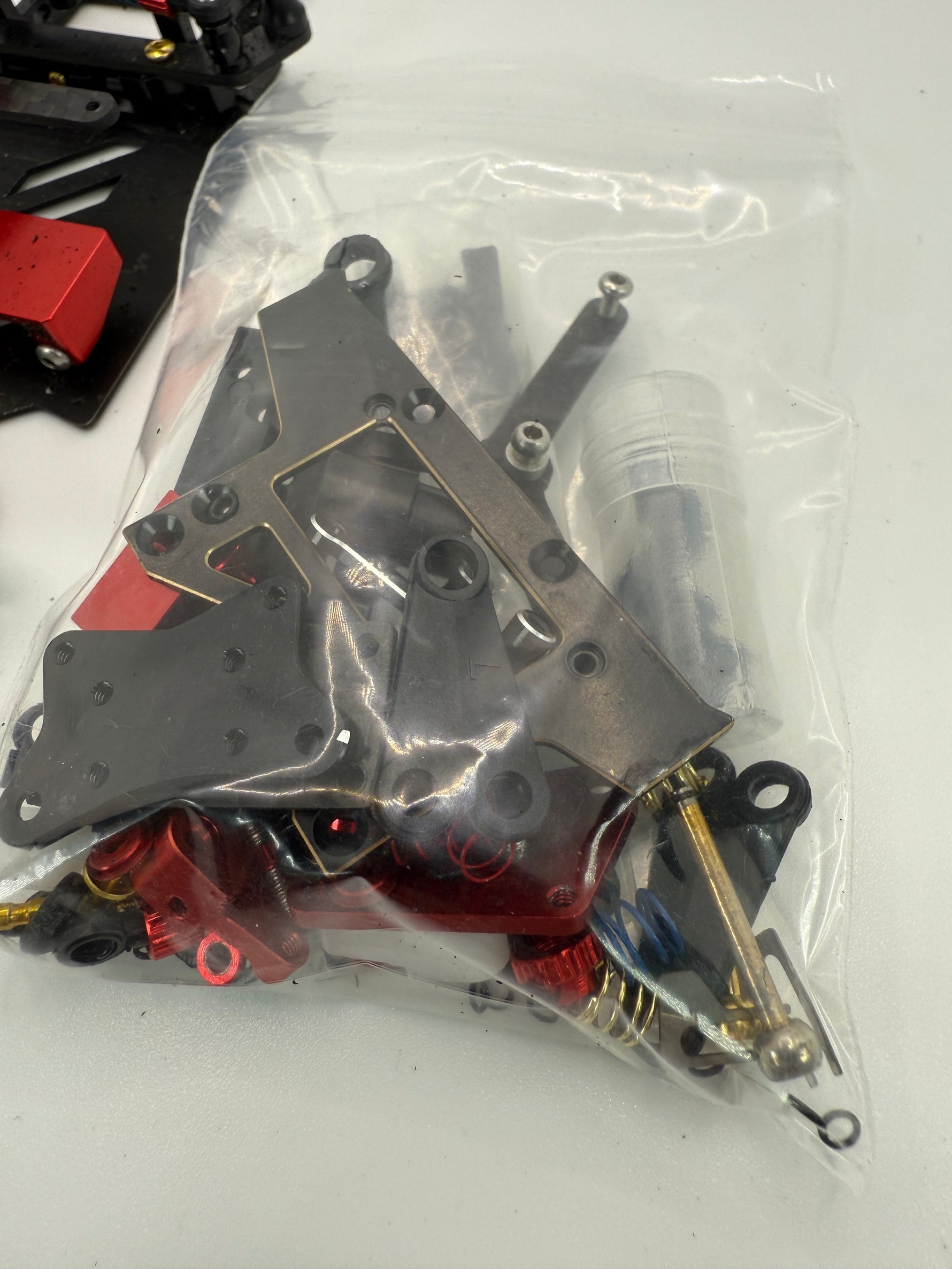 Price Drop! MWX 98mm Pre owned chassis, steel chassis and lots of spare parts