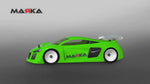 MARKA RACING MINI-Z RK408 RACING LEXAN BODY KIT (98MM W/B)