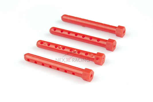 NX-031  Nexx Racing Plastic Body Mount Post (4pcs)