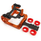 NX-058 NEXX Racing Precision CNC 7075 Square Motor mount  for 98-102 LM (ORANGE)