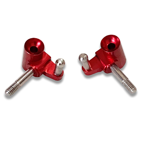 NX-089 Nexx Racing Aluminum Knuckle Set For V-LINE (RED)