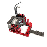 Nexx Racing NX-103 Precision CNC 7075 Square Motor Mount for 90-94mm RM (RED)