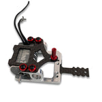 Nexx Racing NX-121 Precision CNC 7075 Square Motor Mount for 90-94mm RM (SILVER)