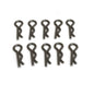 NX-150 Nexx Racing Inox Micro Ultra Body Clip (10pcs)