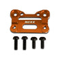 NX-203 Nexx Racing  Alu Interchangeable Front Body Mount Base (ORANGE)