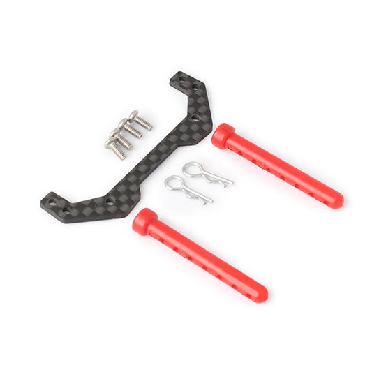 NX-348 Nexx Racing Lexan Carbon Rear Body Mount For Specter