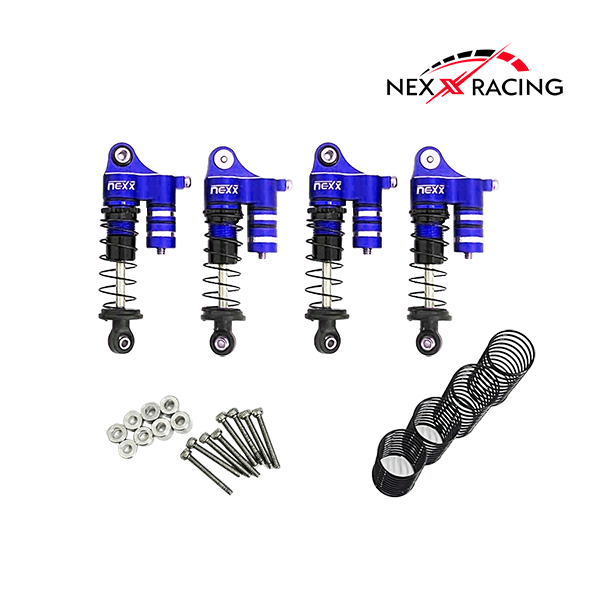 Nexx Racing NX-616 37mm Reservoir Shocks (4pcs) for Redcat Ascent-32 1/32