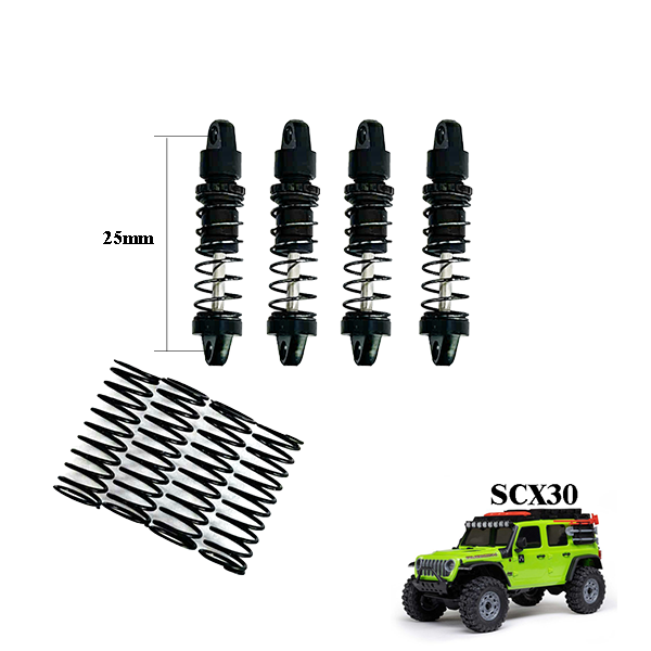 Nexx Racing NX-617 25mm Oil Shock (4pcs) for Axial SCX30