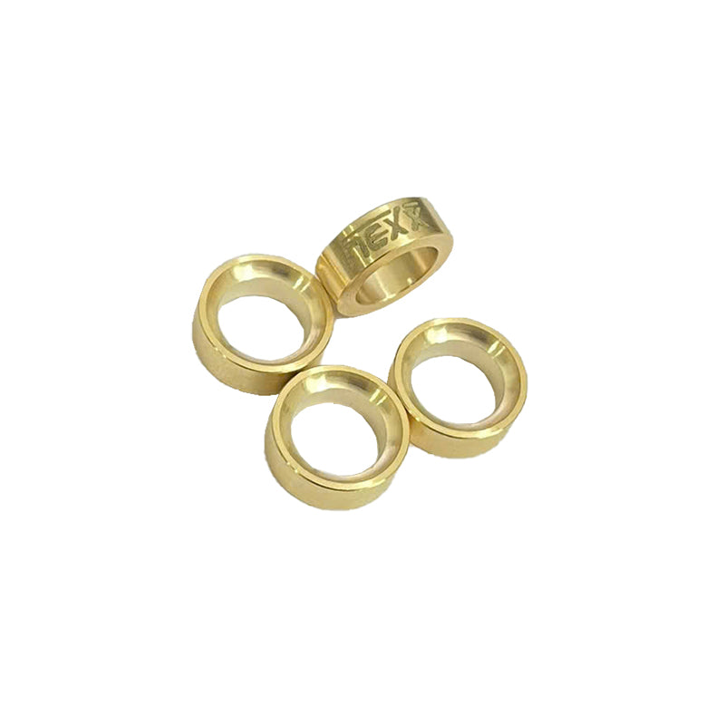 Nexx Racing NX-630 Brass Wheel Weights (4pcs) for Axial SCX30