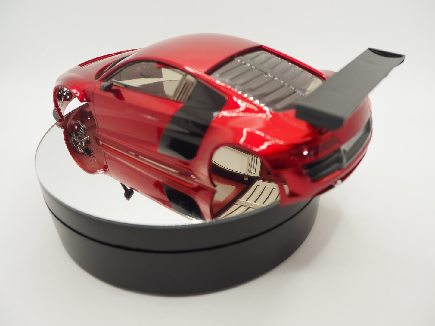 Silver Hose RC Mini-Z Audi R8 98mm body - Mustafar Red